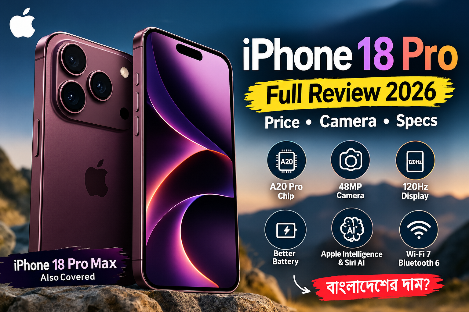 iPhone 18 Pro Review: Price, Specs, Camera, Battery & Features